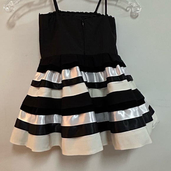 Alice & Olivia Toddler Girls Kids Holiday Silk Dress Size 4 (4T) EUC - Picture 5 of 13